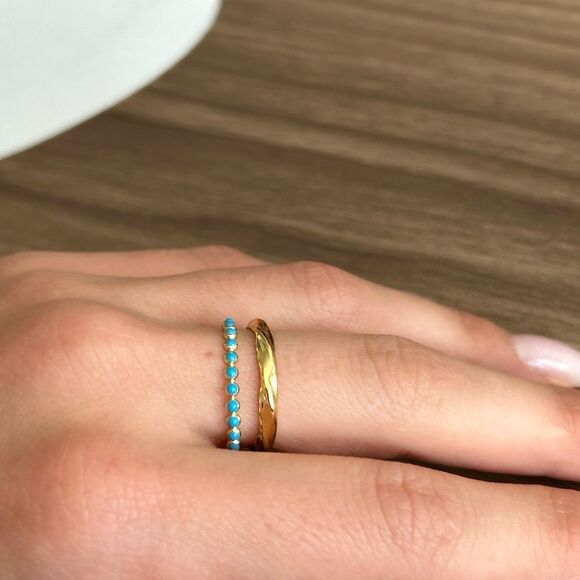 Blue ring Q470 - Picture 2 of 5